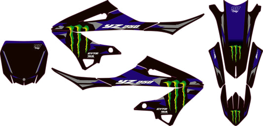 Kit Yamaha yz 250 2027 originale monster edition