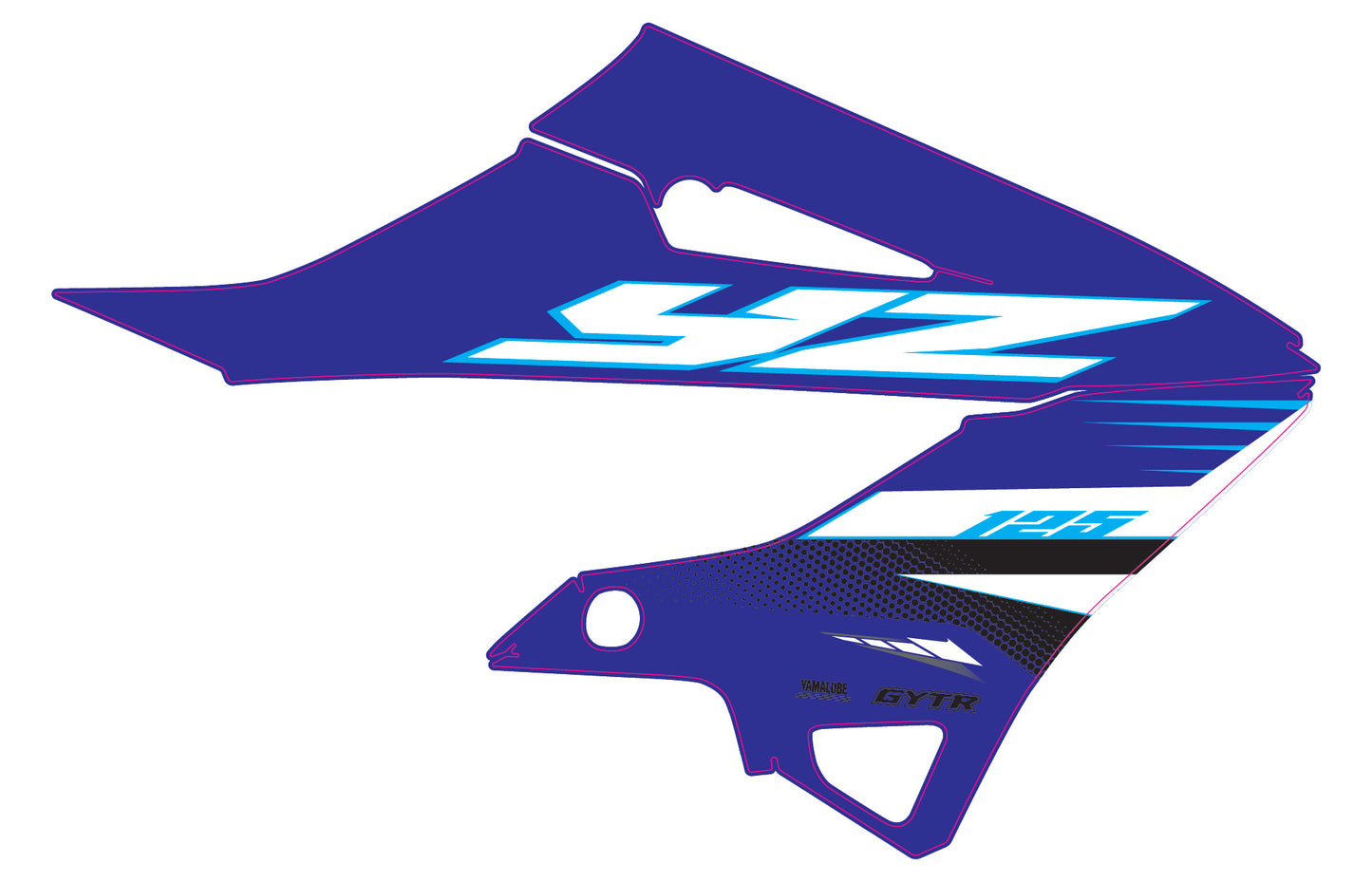 Grafiche convogliatori YZ 125/250 22-xx Replica '25