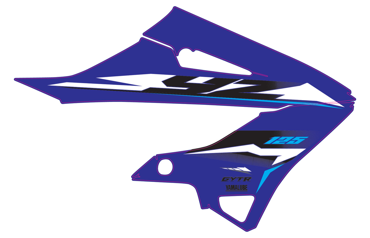 Grafiche convogliatori YZ 125/250 22-xx Replica '26