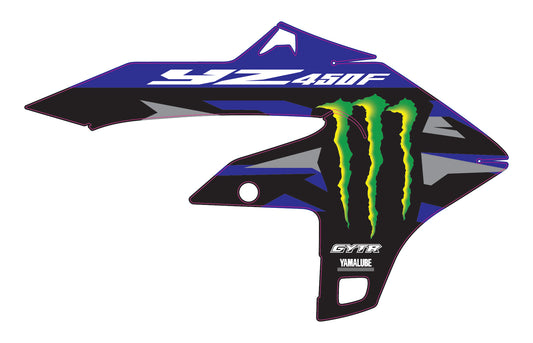 Grafiche convogliatori YZF 250 24-xx / 450 23-xx Replica '25 Monster Edition