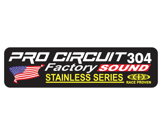 Adesivo silenziatore Pro Circuit 304