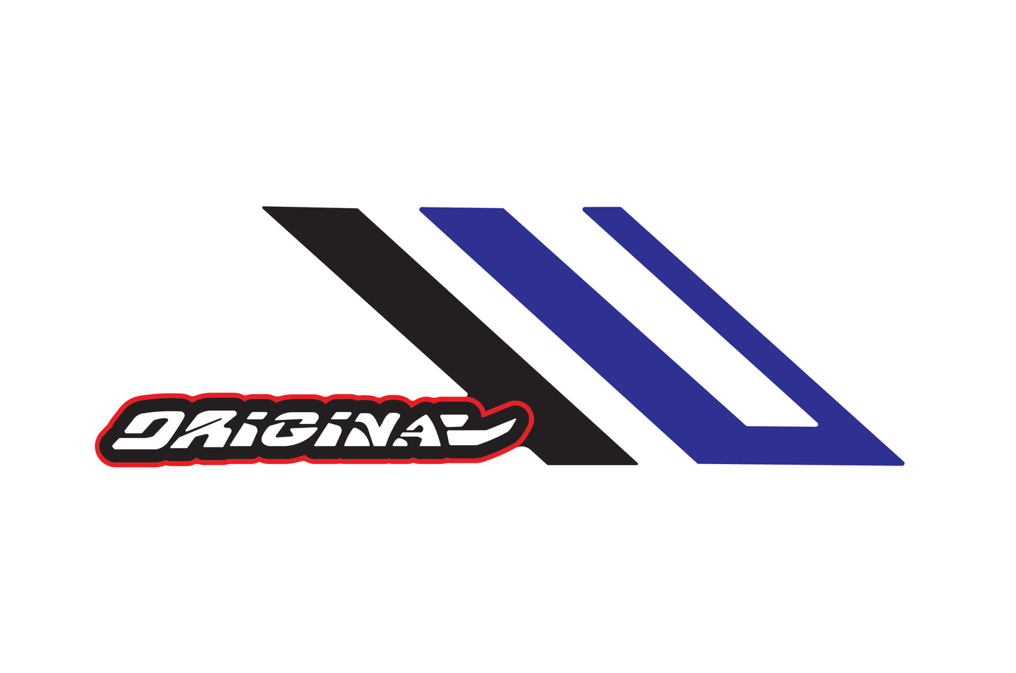 Adesivi anteriori Booster BW'S Black Blue