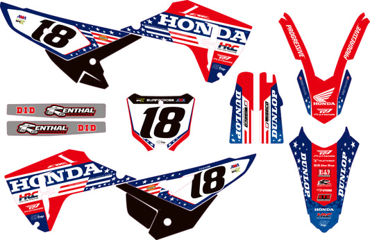 Grafiche Honda Replica Team HRC '26 RedBud