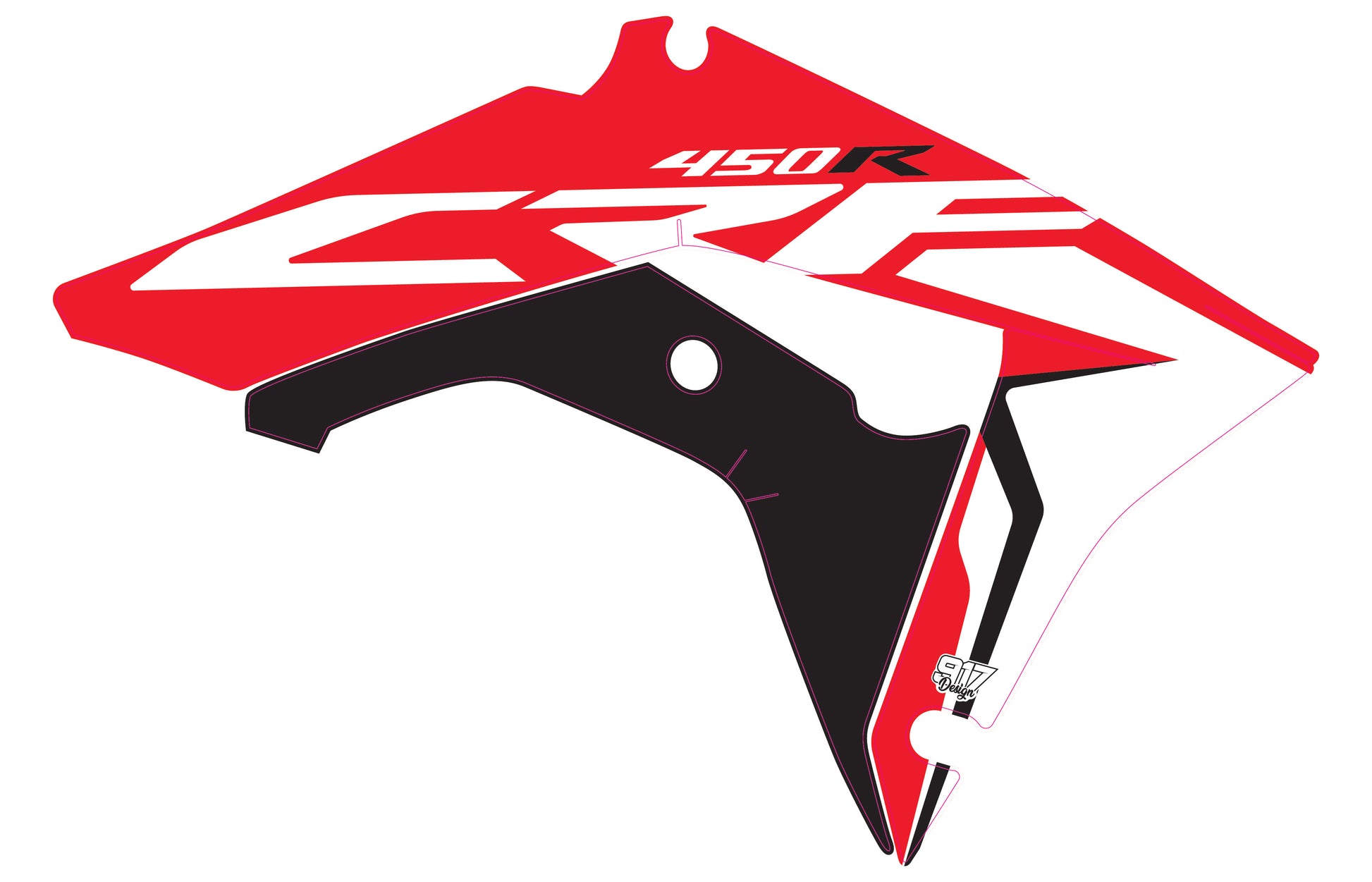 CRF 450 2018 2019 originale rosso Honda