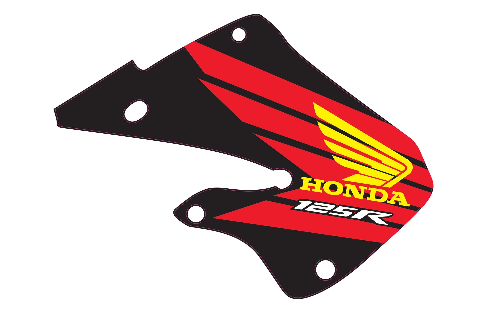 CR 125 98 ORIGNAL GRAPHICS PLASTICS