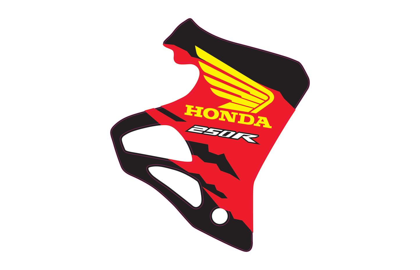 CR 125 95-97 / 250 95-96 Replica '97 radiator shrouds graphics