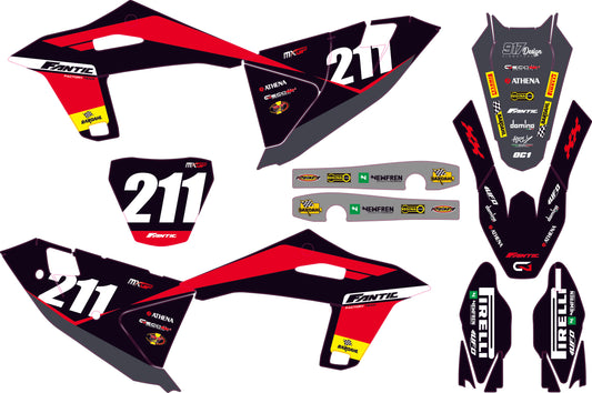 Grafiche Fantic Factory Edition Black