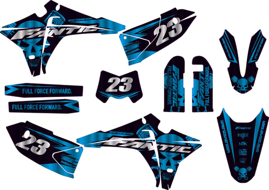 Grafiche Fantic Grenz Chrome Blue Sky