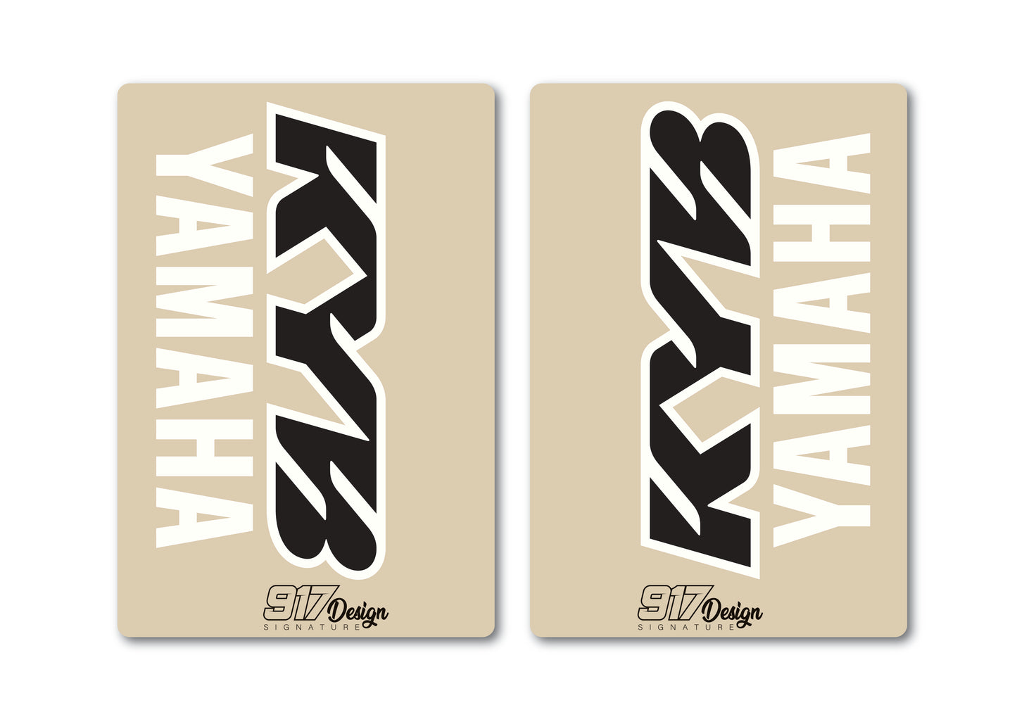 Adesivi forcella KYB Yamaha