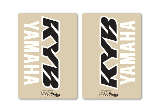 Adesivi forcella KYB Yamaha