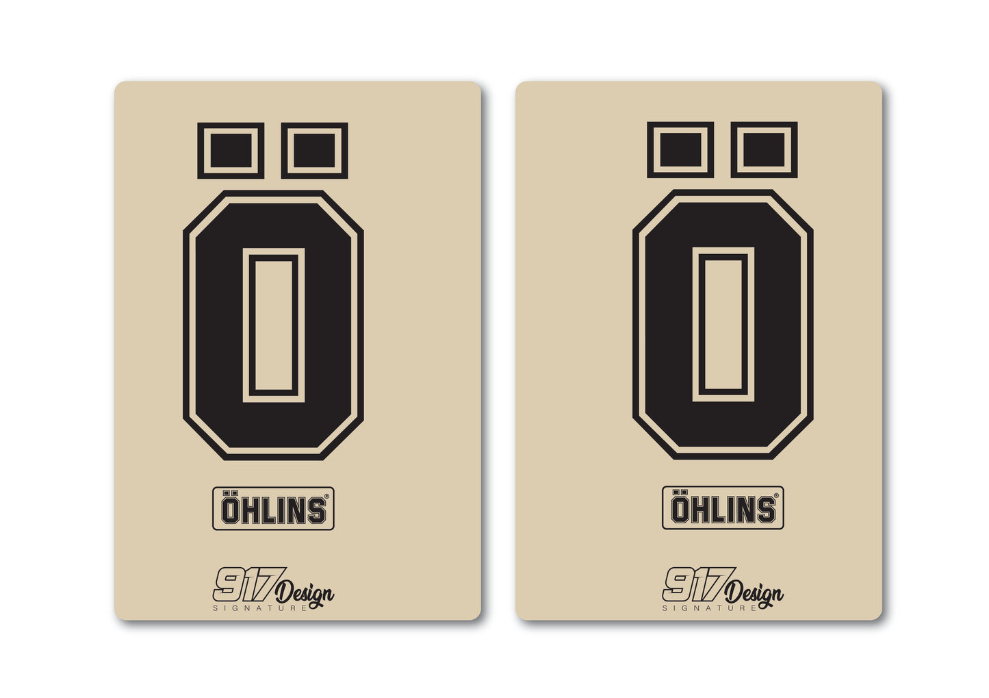 Adesivi forcella Ohlins