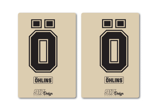 Adesivi forcella Ohlins