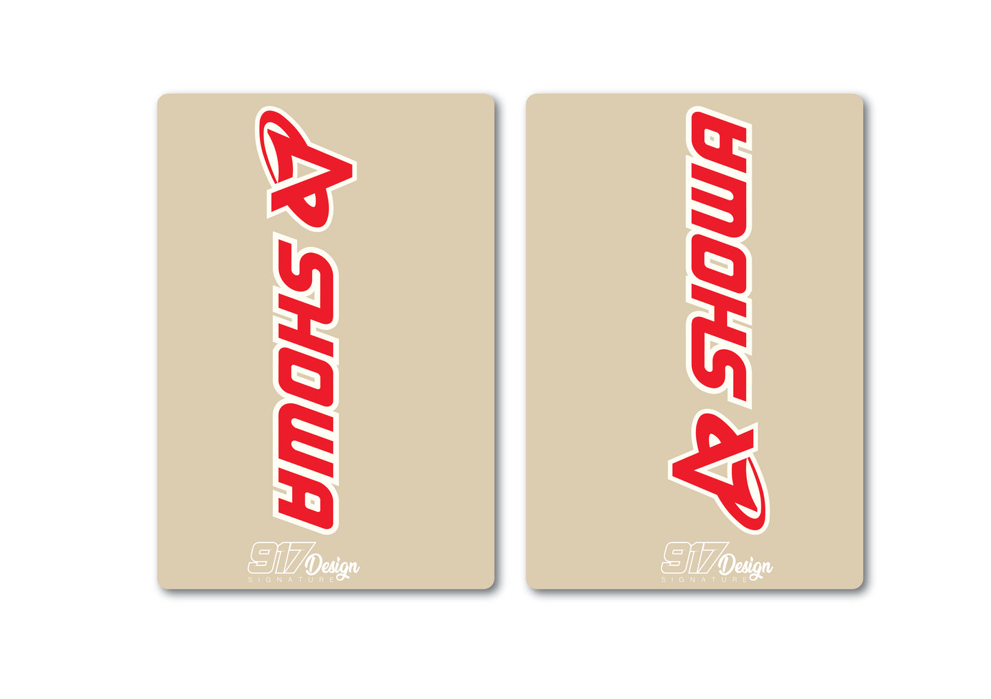 Adesivi forcella Showa 2025