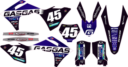 Grafiche GasGas Pro Line Black