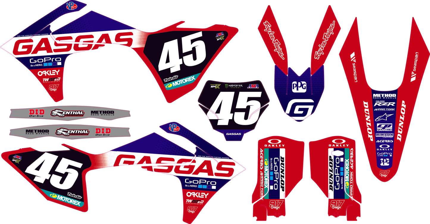 GasGas Pro Line Graphics