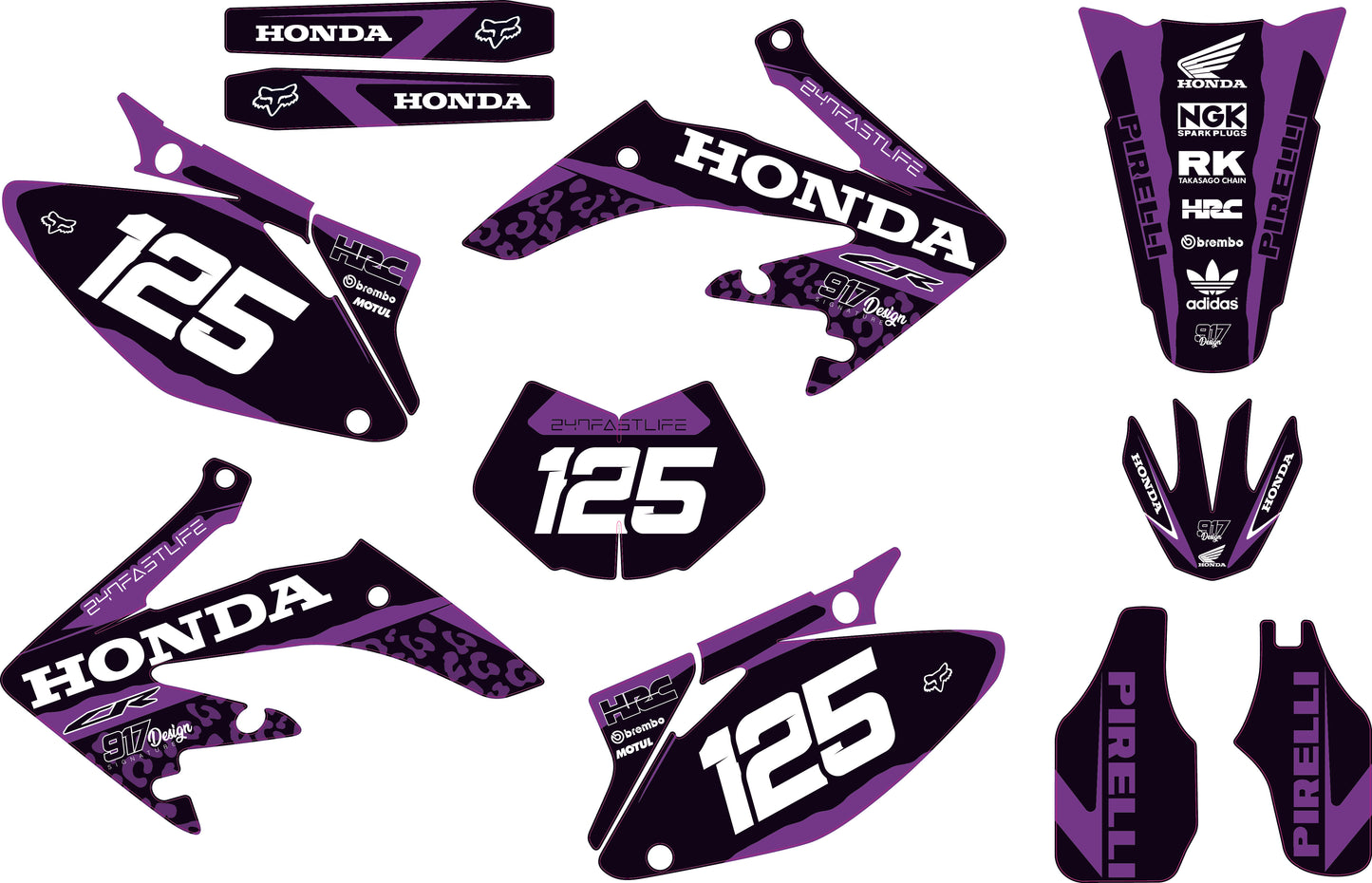 Grafiche HM/Vent Race Fucsia