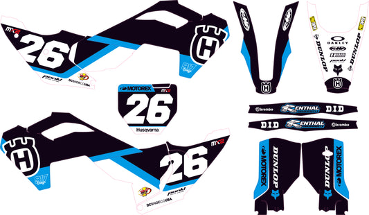 Grafiche Husqvarna Icon Blue Sky