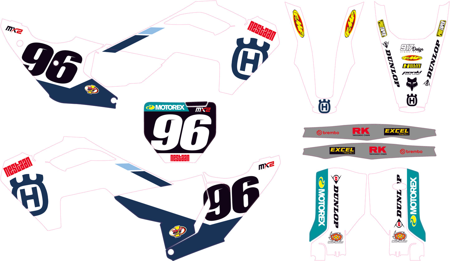 Grafiche Husqvarna Replica Nestaan '25