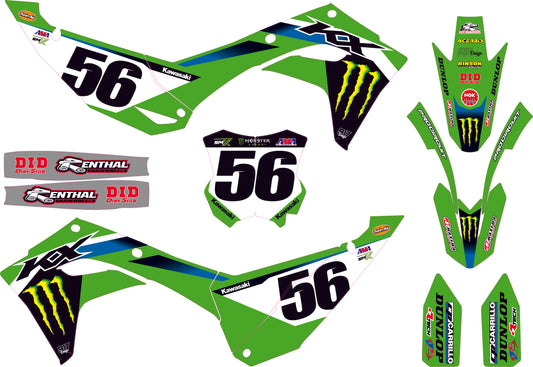 Grafiche Kawasaki Replica Team PC '25