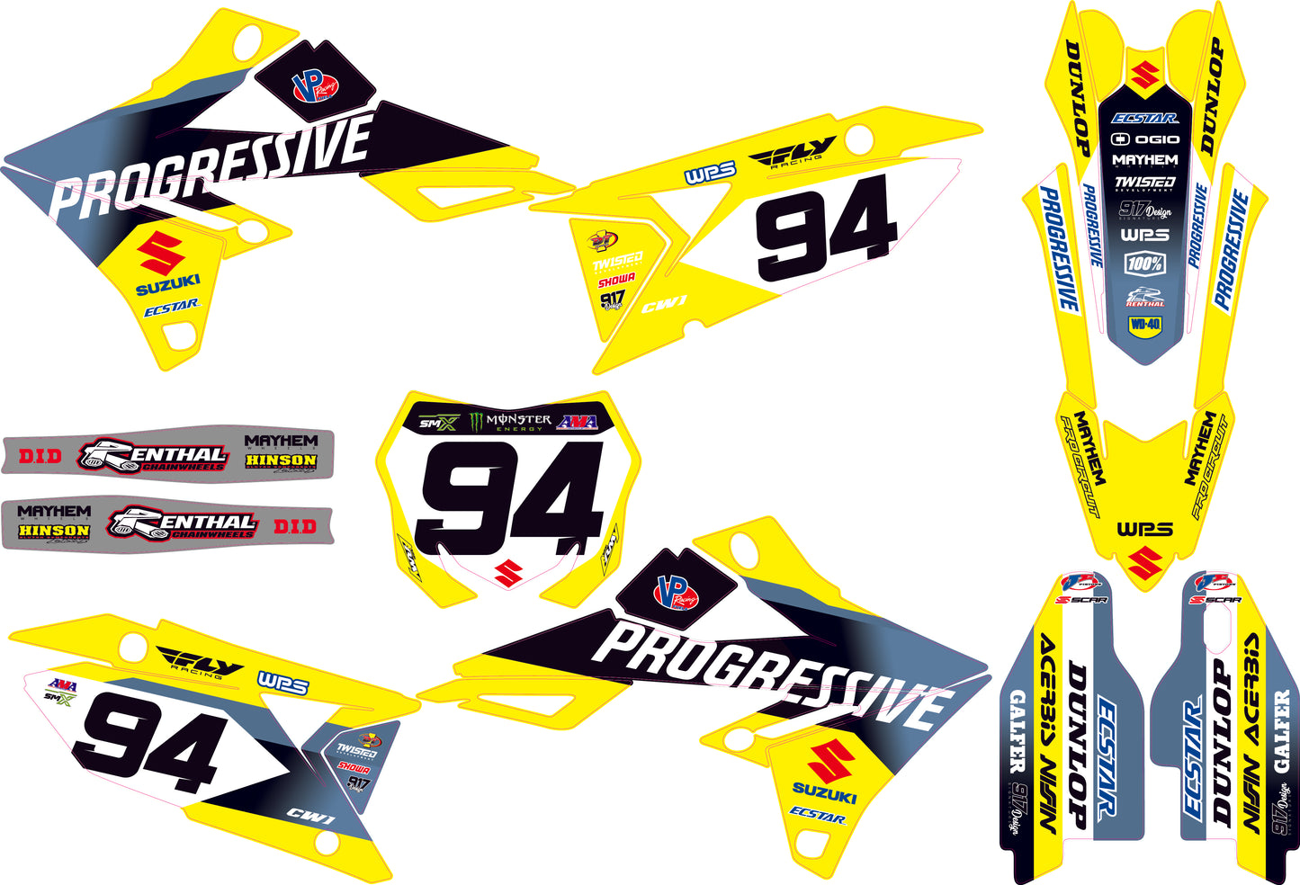 Grafiche Suzuki Replica Roczen '23