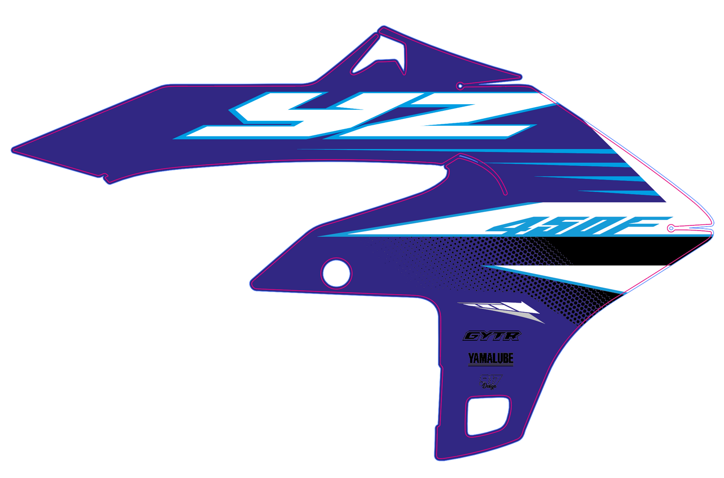 Grafiche convogliatori YZF 250 24-xx / 450 23-xx Replica '25