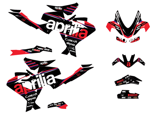 APRILIA RS 457 FACTORY RACING SKY