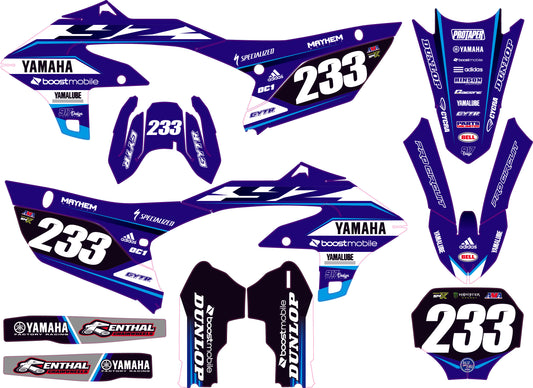 Grafiche Yamaha Iron Blue