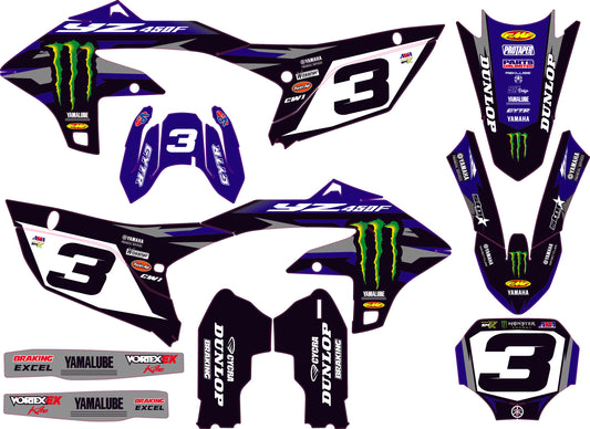 Grafiche Yamaha Replica Star Racing '25