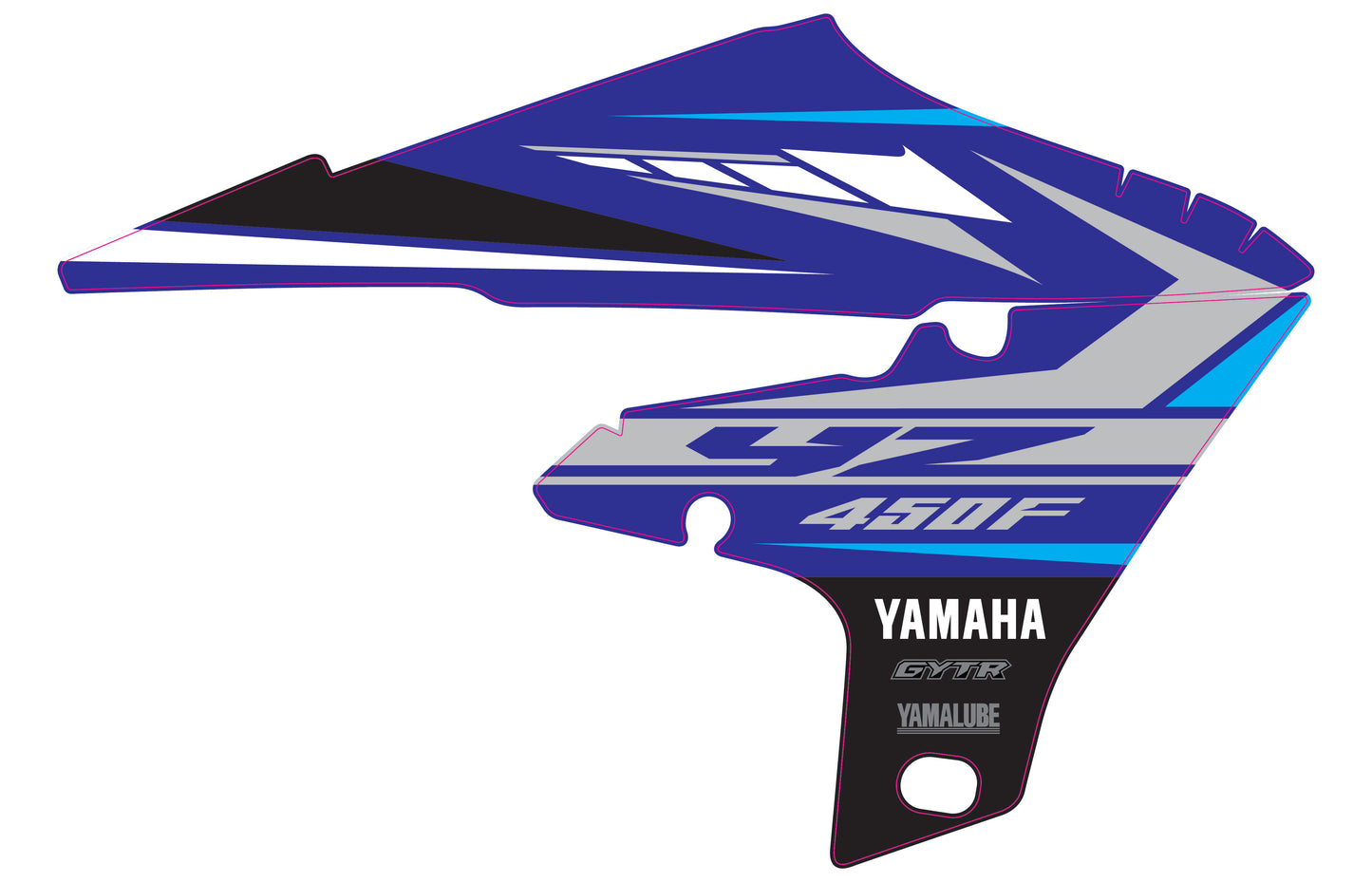 Grafiche convogliatori YZF 250 19-23 / 450 18-22 Replica '20