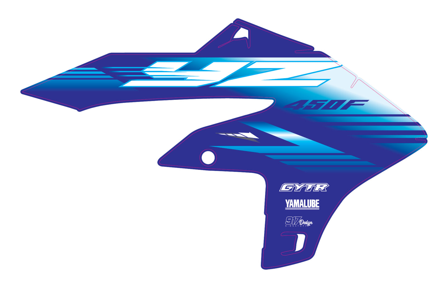 Grafiche convogliatori YZF 250 27-xx / 450 26-xx Replica '27