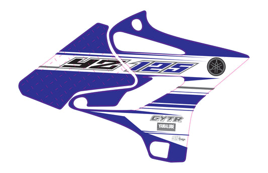 yz 125 oem 2016 grafiche originali