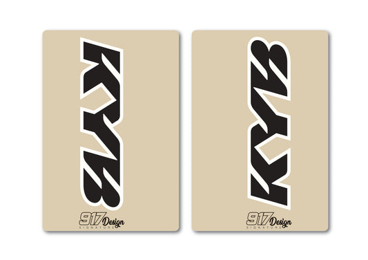 Adesivi forcella KYB