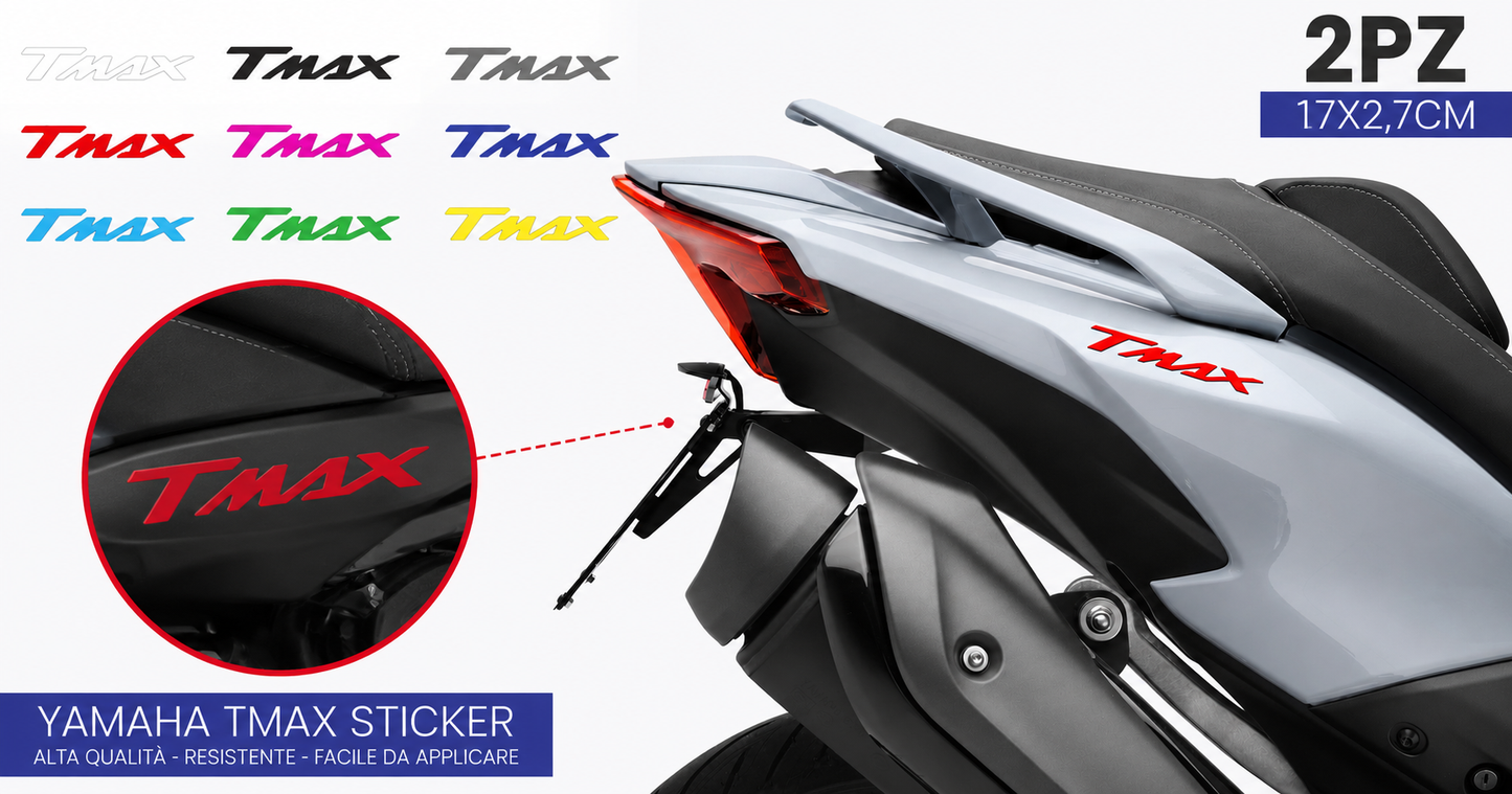 Tmax logo 500/530/560 stickers