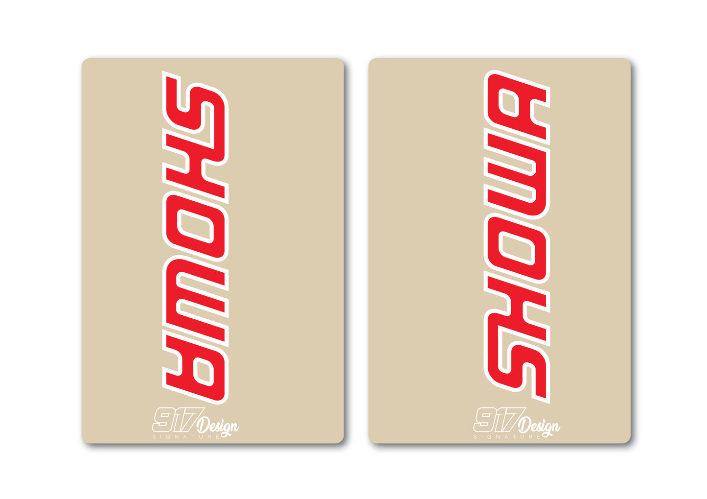 Adesivi forcella Showa