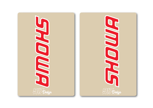 Adesivi forcella Showa