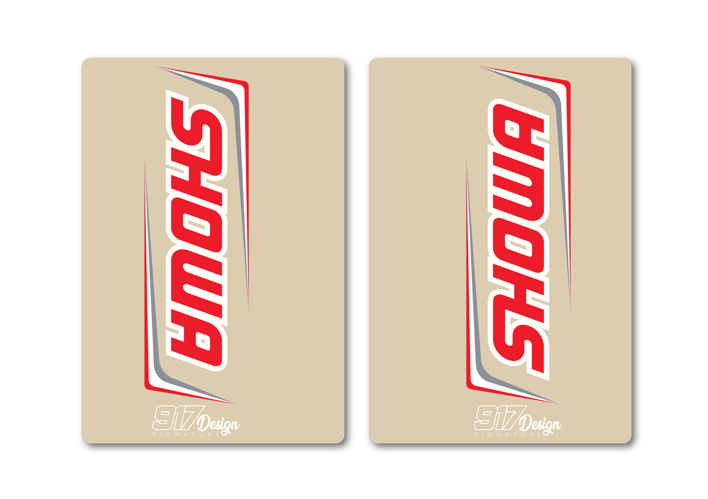 Adesivi forcella Showa Factory